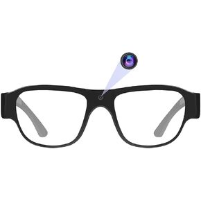 نظارات كاميرا أمان من OhO Sunshine، نظارات شمسية للكاميرا الداخلية والخارجية بسعة 32 جيجابايت عالية الدقة 1080 بكسل مع كاميرا مدمجة بدقة 16 ميجابكسل وحجب الضوء الأزرق وعدسة صحية انتقالية in Kuwait