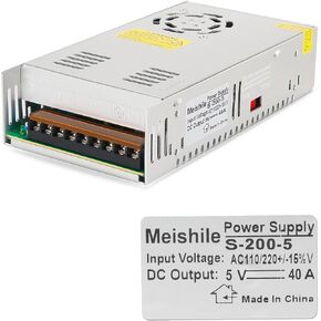 5 فولت 60 أمبير 300 واط تيار مستمر محول إمداد الطاقة PSU AC-DC 5 فولت محول صناعي محول 0-50/30 أمبير RGB LED محرك ضوء مصباح محرك كهربائي متر مكبر للصوت أجهزة الراديو لعبة نموذج مروحة SMPS 110 فولت/220 فولت in Kuwait