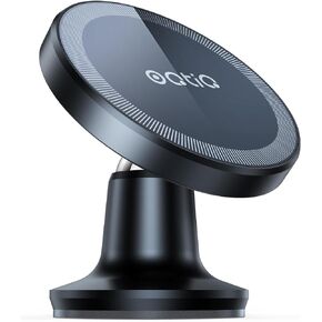 OQTIQ for MagSafe Car Mount [جميع المعادن] حامل هاتف مغناطيسي للوحة القيادة لتركيب السيارة لهاتف iPhone أقوى مغناطيس لاصق 3M متوافق مع iPhone 15 14 13 12 Pro Max Mini وجميع الهواتف المحمولة in Kuwait