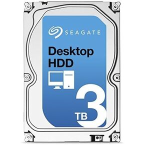 محرك الأقراص الصلبة الداخلي Seagate Barracuda سعة 3 تيرابايت بسرعة 7200 دورة في الدقيقة SATA III (ST3000DM001) (متجدد) in Saudi Arabia
