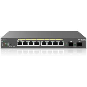 EnGenius Fit L2 Plus Managed 24-Port Gigabit PoE+ Switch | 240W Budget | 4 SFP Uplink Ports | 802.3at/af PoE+ ready | 56 Gbps switching capacity [EWS7928P-FIT] in Kuwait