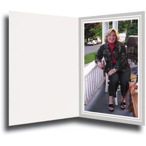 Cardboard Photo Folder for a 8x10 Photo (Pack 0f 50) Light Gray in Kuwait