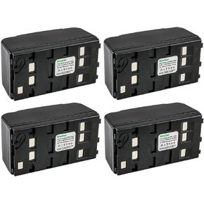 Kastar 2-Pack Ni-MH بطارية 6V 4800mAh متوافقة مع باناسونيك PV-D407 PV-D506 PV-D507 PV-D607 PV-D705 PV-IQ203 PV-IQ205 PV-IQ244D PV-IQ303 PV-IQ305 PV-IQ306 PV-IQ325 بف-IQ403 بف-IQ404 بف-IQ404A in Kuwait