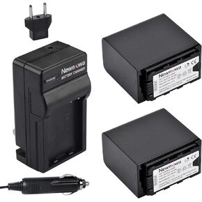 بطارية بديلة Newmowa VW-VBD78 (عبوة من قطعتين) ومجموعة شاحن لباناسونيك VW-VBD78 VW-VBD58 وAG-3DA1، AG-AC8، AG-DVC30، AG-HPX171، AG-HPX255، AJ-PCS060، AJ-PX298 ،HC-MDH2،HC-X1000،HDC-Z10000 in Kuwait