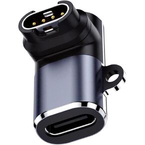 USB-C Adapter for Garmin Watch, Compatible with Garmin Fenix 7 7S 7X 6 6S 6X 5 5S 5X, Forerunner 945 45 45S 245 Music, Instinct 1/2/2S/Tide etc in Kuwait