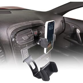 JONKOKO Alumium Alloy Phone Mount for Car Vent for Chevrolet Corvette C6 2005-2013 Car Central Control Car Phone Mount,Auto Mobile Phone Holder Fit for Smartphone, iPhone (Style D) in Kuwait