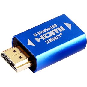 HDMI EDID Emulator 1080P Passthrough 4th Generation Aluminum Fit Headlesskeep for Video Splitters Switches Extenders Pass-Through Adapter Male to Female Coupler Dummy Plug (HDMI 1920x1080) in Saudi Arabia