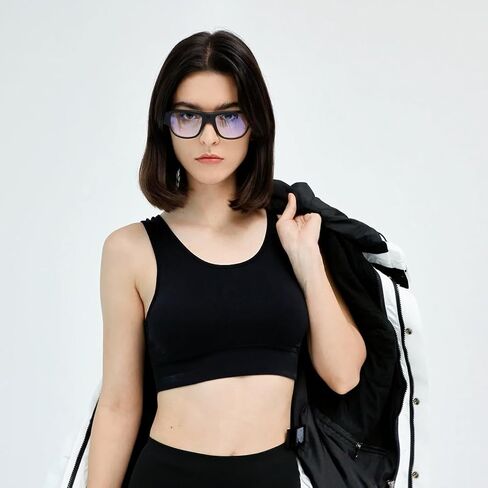 نظارات كاميرا أمان من OhO Sunshine، نظارات شمسية للكاميرا الداخلية والخارجية بسعة 32 جيجابايت عالية الدقة 1080 بكسل مع كاميرا مدمجة بدقة 16 ميجابكسل وحجب الضوء الأزرق وعدسة صحية انتقالية in Kuwait