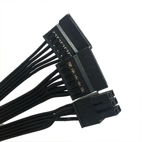 كابل إمداد طاقة بديل من هواشينج سودا لوحدة إمداد الطاقة الموسمية بمنفذ PCI-e 6 دبابيس إلى 3 ساتا 15 دبوس in Saudi Arabia