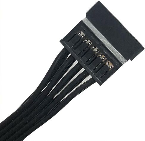 كابل إمداد طاقة بديل من هواشينج سودا لوحدة إمداد الطاقة الموسمية بمنفذ PCI-e 6 دبابيس إلى 3 ساتا 15 دبوس in Saudi Arabia