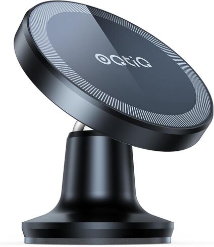 OQTIQ for MagSafe Car Mount [جميع المعادن] حامل هاتف مغناطيسي للوحة القيادة لتركيب السيارة لهاتف iPhone أقوى مغناطيس لاصق 3M متوافق مع iPhone 15 14 13 12 Pro Max Mini وجميع الهواتف المحمولة in Kuwait