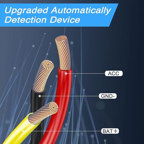 مجموعة أسلاك صلبة لكاميرا داش من النوع C، 12-28 فولت إلى تيار مستمر 5 فولت / 2 أمبير لكاميرا داش مع صنابير الصمامات وأدوات التثبيت، حماية الجهد المنخفض لكاميرا داش كام 11.5 قدم in Kuwait