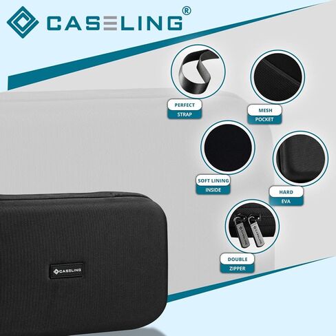 حافظة صلبة من Caseling تناسب Rode VMGO فيديو Mic GO خفيفة الوزن على ميكروفون الكاميرا Super Cardioid in Saudi Arabia