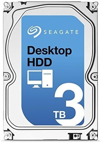 Seagate Barracuda 3TB 7200rpm SATA III Internal Hard Drive (ST3000DM001) (Renewed) in Saudi Arabia