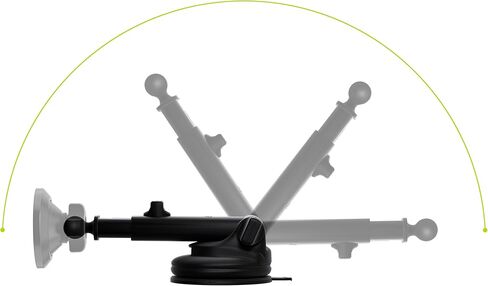 حامل الهاتف الخلوي Bracketron MagAlign Pro متوافق مع حامل الهاتف Apple iPhone MagSafe مع قرص التثبيت وحامل الهاتف بدون استخدام اليدين in Kuwait