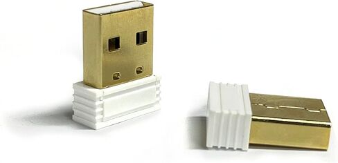 Evtevision Mouse Jiggler Mouse Mover Wiggler منفذ USB شاكر غير قابل للاكتشاف للكمبيوتر المحمول، يبقي الكمبيوتر مستيقظًا، محاكاة حركة الماوس لمنع الكمبيوتر المحمول من الدخول إلى النوم، التوصيل والتشغيل (قطعتان) in Kuwait