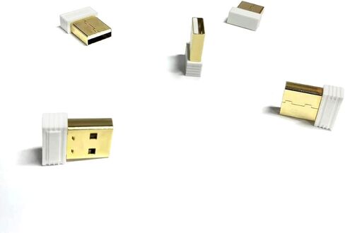 Evtevision Mouse Jiggler Mouse Mover Wiggler منفذ USB شاكر غير قابل للاكتشاف للكمبيوتر المحمول، يبقي الكمبيوتر مستيقظًا، محاكاة حركة الماوس لمنع الكمبيوتر المحمول من الدخول إلى النوم، التوصيل والتشغيل (قطعتان) in Kuwait
