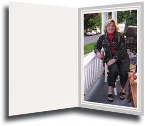 Cardboard Photo Folder for a 8x10 Photo (Pack 0f 50) Light Gray in Kuwait