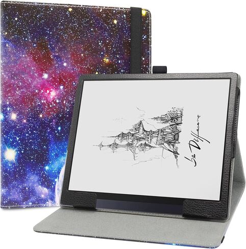 LiuShan متوافق مع حافظة BOOX Tab Ultra، غطاء حامل رفيع قابل للطي من جلد البولي يوريثان لجهاز BOOX Tab Ultra ePaper مقاس 10.3 بوصة (لا يناسب الورق الإلكتروني الآخر)، شجرة الحب in Kuwait