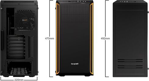 كن هادئًا! قاعدة نقية 600 نافذة Gehäuse برتقالية BGW20 in Kuwait