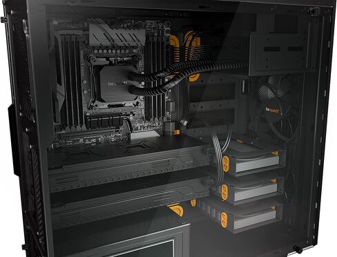 كن هادئًا! قاعدة نقية 600 نافذة Gehäuse برتقالية BGW20 in Kuwait