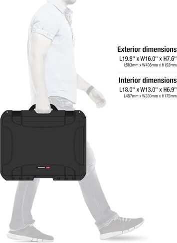 NANUK 930 Pro Photo Kit Case، حافظة صلبة مقاومة للماء، قابلة للحمل in Kuwait