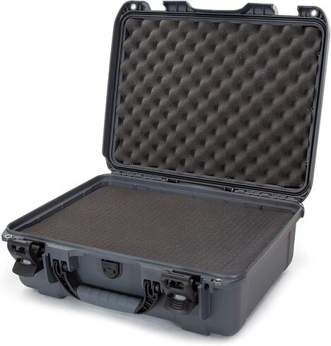 NANUK 930 Hard Case with Customizable Cubed Foam, Waterproof, Carry On | 19.8 x 16 x 7.6, Protects Camera & Valuable Gear, Remove/Trim Foam Cubes for Precision-Fit, Lockable, Made in Canada, Black in Saudi Arabia