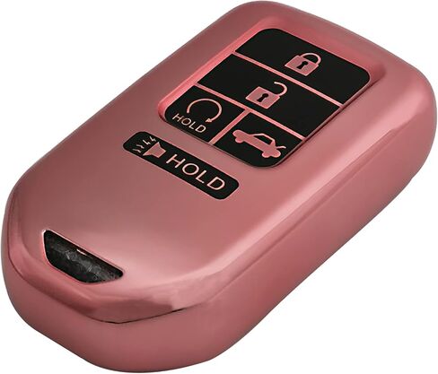 Coolbestda 5Buttons TPU Full Protector Key Fob Transmitter Cover Case Keyless Shell for 2022 2021 2020 2019 2018 2017 Honda Accord Civic CR-V CRV Pilot EX EX-L Touring Premium Insight A2C81642600 in Kuwait