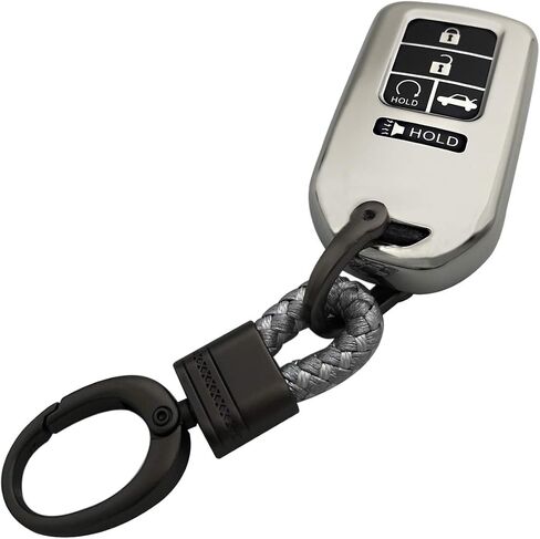 Coolbestda 5Buttons TPU Full Protector Key Fob Transmitter Cover Case Keyless Shell for 2022 2021 2020 2019 2018 2017 Honda Accord Civic CR-V CRV Pilot EX EX-L Touring Premium Insight A2C81642600 in Kuwait