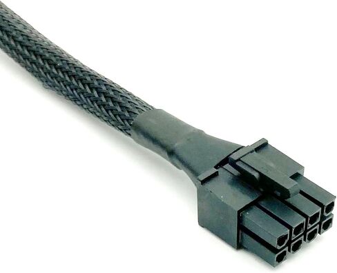 YOUKITTY 8-pin Male to Dual 8-pin 6+2-pin PCIe Male GPU Power Splitter Adapter Cable for Modular Power Supplies (2 Pieces) in Kuwait