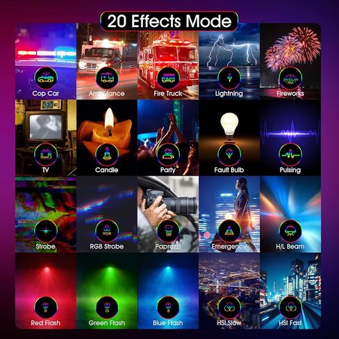 NEEWER RGB Led Video Light, RGB61 360° Full Color Camera Light with 3 Cold Shoe and Diffuser, CRI 97+, 20 Scene Modes, 2500K~8500K, 2000mAh Rechargeable Battery for Gaming/YouTube/Vlog/Photography in Kuwait