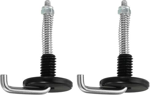 خطاف ثلاثي القوائم مقاس 3/8 انش من باتيكيل، عبوة من قطعتين من خطاف كيس الرمل مضاد للانزلاق لتثبيت العمود المركزي من الستانلس ستيل لالتقاط الكاميرا، فضي واسود in Kuwait