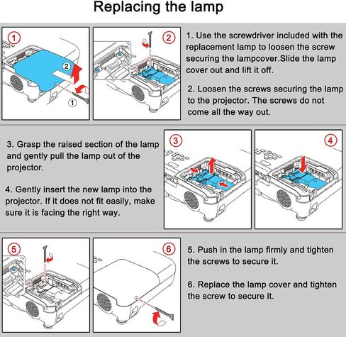 RICH LIGHTING Projector Lamp Bulb for EPSON ELPLP96/ELPLP97 Home Cinema 2150 2100 1060 660 760HD TW5700 PowerLite 992F S39 W39 X39 EX3260 EX5260 EX9210 EX7260 VS250 VS260 VS350 V13h010l96 Replacement in Kuwait