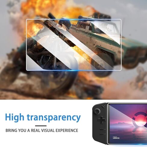 واقي شاشة KSKSPE لجهاز Lenovo Legion Go Gaming Handheld 2023، واقي شاشة Ultra HD/مضاد للخدش/9H من الزجاج المقسى لجهاز Lenovo Legion Go Gaming Handheld 8.8 بوصة (3 عبوات) in Kuwait