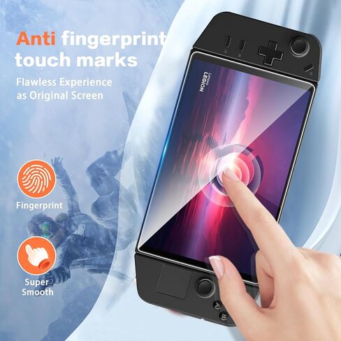 واقي شاشة KSKSPE لجهاز Lenovo Legion Go Gaming Handheld 2023، واقي شاشة Ultra HD/مضاد للخدش/9H من الزجاج المقسى لجهاز Lenovo Legion Go Gaming Handheld 8.8 بوصة (3 عبوات) in Kuwait