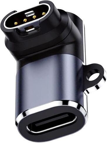 USB-C Adapter for Garmin Watch, Compatible with Garmin Fenix 7 7S 7X 6 6S 6X 5 5S 5X, Forerunner 945 45 45S 245 Music, Instinct 1/2/2S/Tide etc in Kuwait