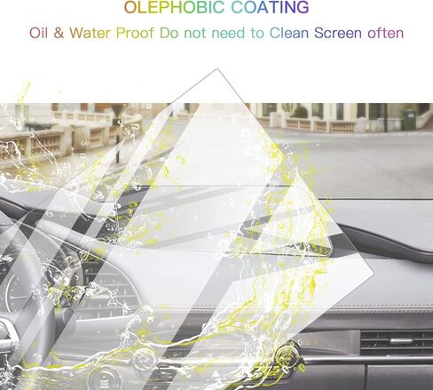 for 2024 Mazda3 2024 Mazda CX-30 Screen Protector Mazda CX30 2024 Accessories for 2024 Mazda3 Mazda CX-30 10.25 Inch Navigation Display Screen 2024 Mazda3 Accessories (2Pcs without Round Hole) in Saudi Arabia