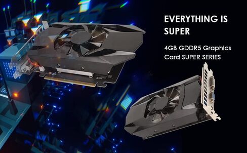 بطاقة عرض مرئي GDDR5 4GB، بطاقة رسومات العاب للكمبيوتر الشخصي، تردد نواة 128 بت 1000 ميجاهرتز تدعم دايركت اكس 11 PCI اكسبرس X16 2.1، بطاقة رسومات للالعاب AMD راديون HD 7670 in Kuwait