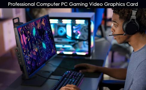 بطاقة عرض مرئي GDDR5 4GB، بطاقة رسومات العاب للكمبيوتر الشخصي، تردد نواة 128 بت 1000 ميجاهرتز تدعم دايركت اكس 11 PCI اكسبرس X16 2.1، بطاقة رسومات للالعاب AMD راديون HD 7670 in Kuwait