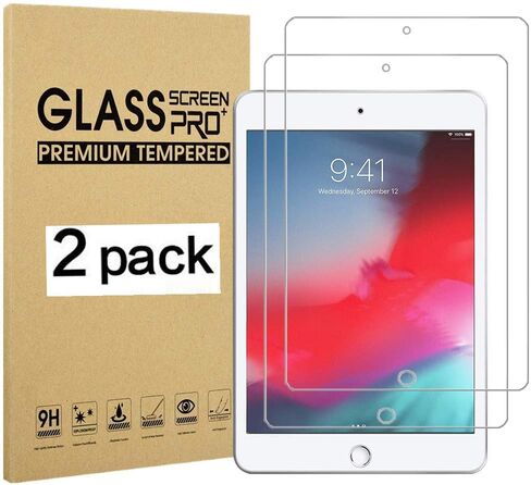 تانتيك واقي شاشة لجهاز ايباد ميني 5 (2019) وايباد ميني 4.7.9 انش، طبقة من الزجاج المقوى، فائق الشفافية، مضاد للخدش، خالي من الفقاعات، مناسب للحافظة in Kuwait