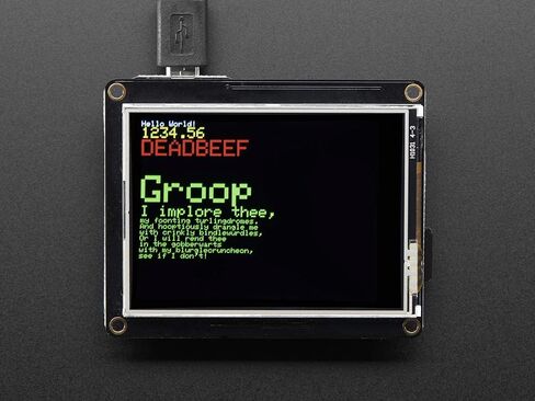 ألواح تقييم 8.4 بوصة 320X240 TFT LCD 3315 من Adafruit Industries LLC - لوحات توسيع in Saudi Arabia