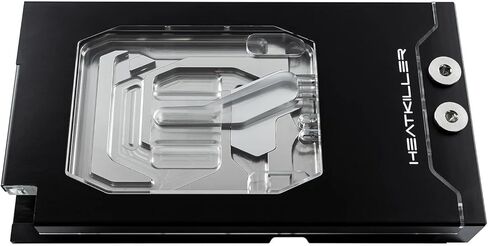Watercool HEATKILLER V GPU Water Block for RTX 4080 ASUS Strix/TUF, Black in Kuwait