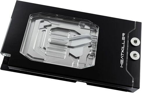 Watercool HEATKILLER V GPU Water Block for RTX 4080 ASUS Strix/TUF, Black in Kuwait