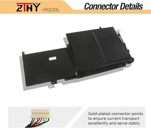 ZTHY 65Wh PG03XL بطارية الكمبيوتر المحمول HP Spectre X360 15-AP0000 15T-AP000 Series 15-AP011DX 15-AP001NF 15-AP002NG 15-AP018CA 831758-005 831532-421 831532-422 L48430-2C1 PG 03064XL 11.55 فولت 3 خلايا in Kuwait
