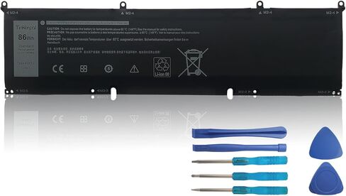 بطارية كمبيوتر محمول Tinkerpal 69KF2 متوافقة مع Dell XPS 15 9500 9510 Precision 5550 P91F Alienware M15 R3 P87F P87F002 M17 R3 2020 P45E P45E002 P45E001 Series 8FCTC 70N2F M59JH 070N2F 08FCTC in Kuwait