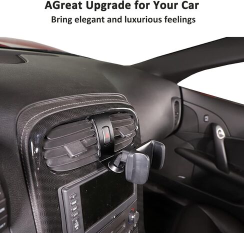 JONKOKO Alumium Alloy Phone Mount for Car Vent for Chevrolet Corvette C6 2005-2013 Car Central Control Car Phone Mount,Auto Mobile Phone Holder Fit for Smartphone, iPhone (Style D) in Saudi Arabia