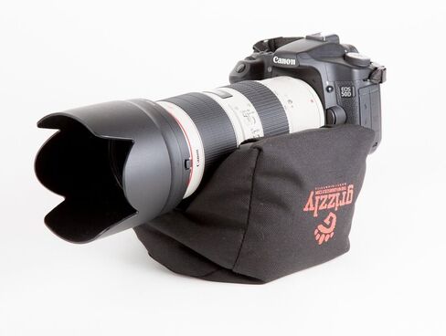 Grizzly Camera Bean Bag (MEDIUM - BLACK), Photography Bean Bag, Video Bean Bag, Camera Support, Camera Sandbag, Birders Bean Bag, Tripod, Spotting Scope Support, Safari & Photo Tours. in Saudi Arabia