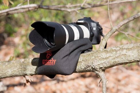 Grizzly Camera Bean Bag (MEDIUM - BLACK), Photography Bean Bag, Video Bean Bag, Camera Support, Camera Sandbag, Birders Bean Bag, Tripod, Spotting Scope Support, Safari & Photo Tours. in Saudi Arabia