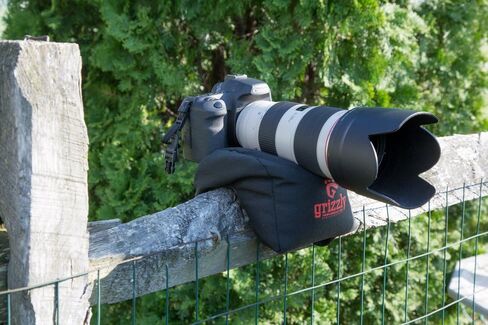 Grizzly Camera Bean Bag (MEDIUM - BLACK), Photography Bean Bag, Video Bean Bag, Camera Support, Camera Sandbag, Birders Bean Bag, Tripod, Spotting Scope Support, Safari & Photo Tours. in Saudi Arabia