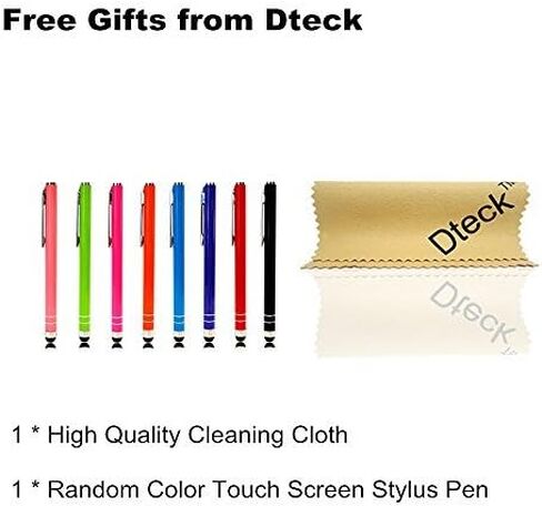 Dteck Case for Fire HD 8 Tablet (8th Generation 2018 & 7th Generation 2017 & 6th Generation 2016), Magnetic Folio Leather Case with [Auto Wake Sleep/Viewing Stand] Cute Fire Cover, Fireflies Forest in Kuwait